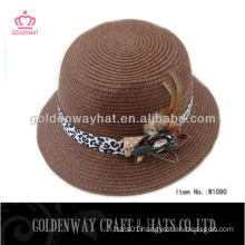 ladies cloche hats Brown